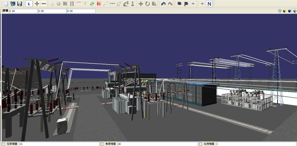 電力三維仿真系統(tǒng)圖片-變電站設備圖